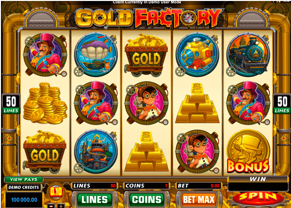 Gold factory